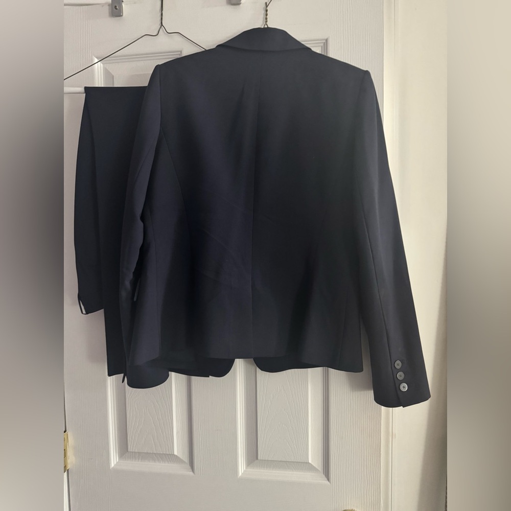 Theory Navy Blue Suit (Carissa Blazer) and good wool pants